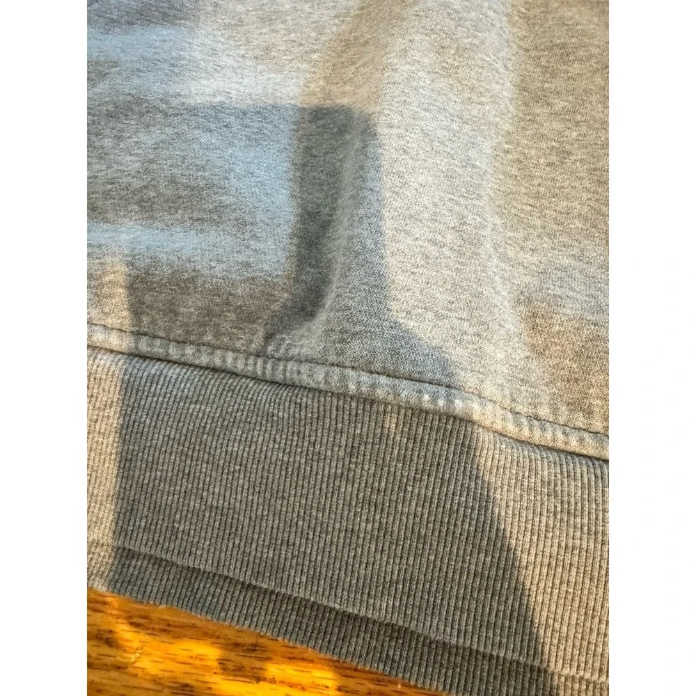 Vintage Nike Amity Football Center Swoosh Gray Men's Hoodie Sz M Pullover